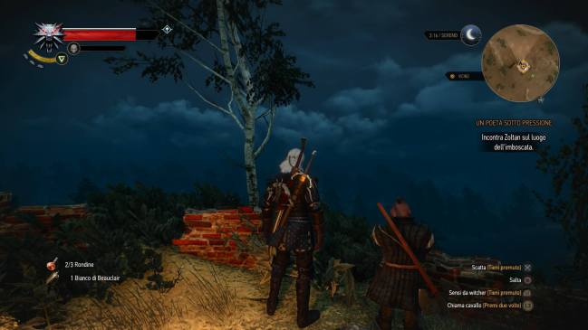 In attesa sulla collina.