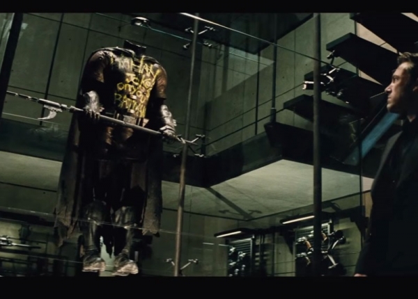 La tuta di Robin con autografo del Jocker. Avrei voluto saperne di più.