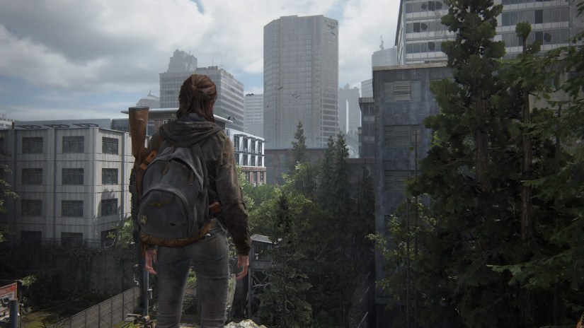 Il gioco ci dà l'impressione di essere liberi di andare ovunque. I binari ci sono ma non si vedono.